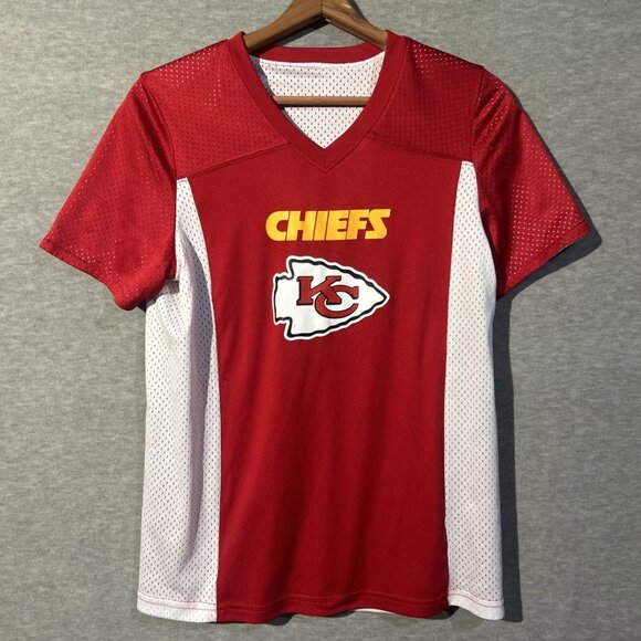NFL Other - Reversible NFL Flag Football Jersey Youth Size XL Kansas City Chiefs Boys Kids